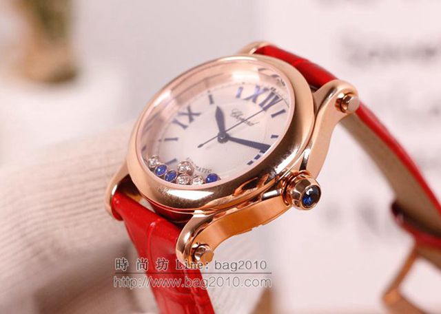 Chopard手錶 蕭邦機械女表 HAPPY SPORT MEDIUM AUTOMATIC系列 278559-3001 蕭邦女士腕表  hds1847